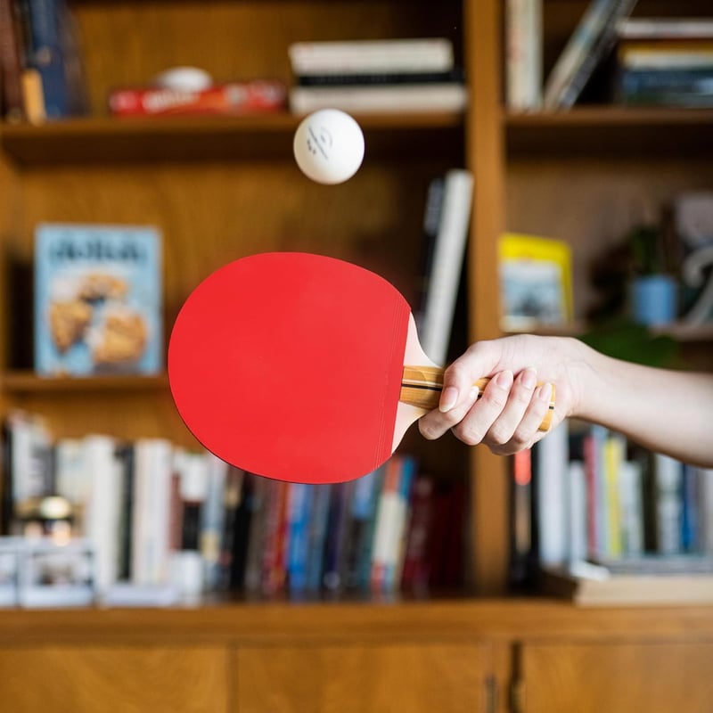PRO-SPIN Prémium Pingpongütő Szett 4 Ütővel, 3 Csillagos Labdákkal és Táskával