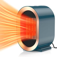 Tiptop Home Kerámia Hősugárzó 1200W - Gyors Fűtés, 2 Fokozat, Dönthető Védelem, Csendes Működés, Irodába, Hálószobába, Fürdőszobába, Fehér 1