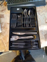 WMF Boston Cromargan evőkészlet 29 db, 6 személyes, rozsdamentes acél, ezüst, mosogatógépben mosható 4