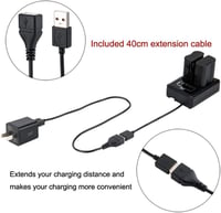 Canon LP-E6/E6N USB töltőadapter EOS R7, 5D, 6D, 7D, 90D kamerákhoz - Bontott 2
