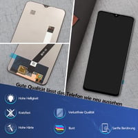 RongZy LCD Kijelző és Érintőképernyő Xiaomi Redmi 9 M2004J19G M2004J19C Telefonhoz - Fekete Csereképernyő Szerelő Eszközökkel 5