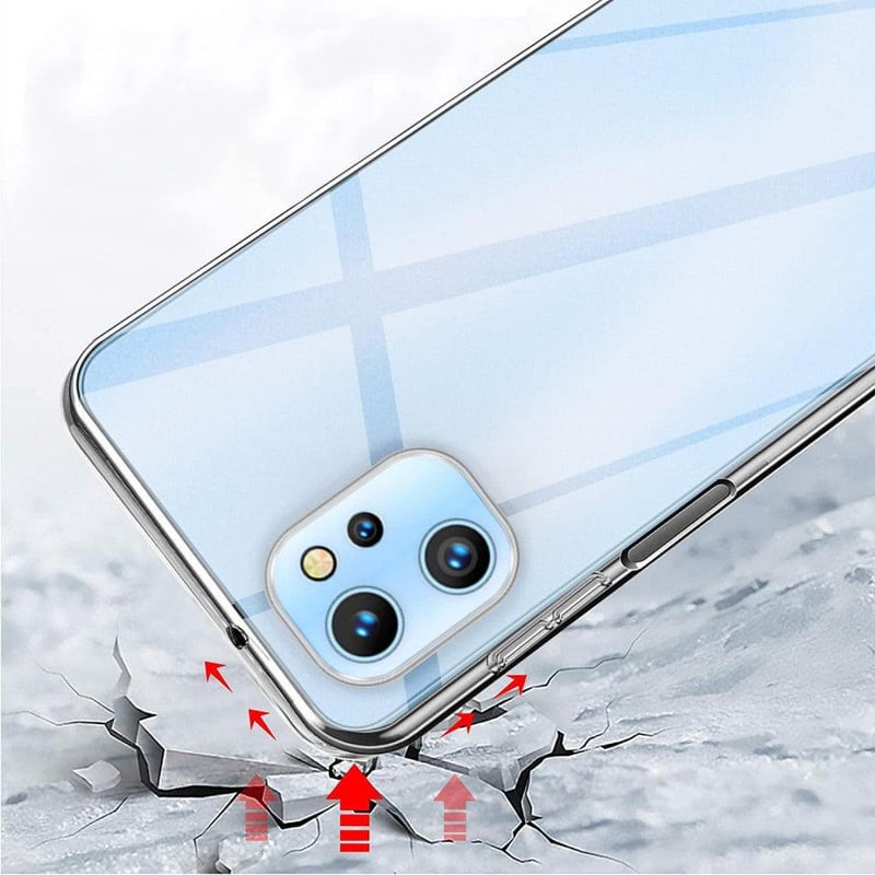 UMIDIGI A13 Rózsaszín Szilikon Tok Nyakpánttal és Képernyővédővel