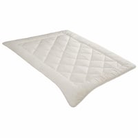 Irisette Merino prošiveni poplun za sva 4 godišnja doba 135x200 cm, 2 dijela, 100% merino vuna — Blago zaprljan (periv) (stanje: vidi 2. sliku) 1