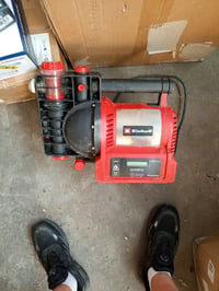 Pompă automată pentru apă menajeră Einhell GE-AW 1246 N FS 1200 W 5 bari — defectă, pentru piese: nu pornește (stare: vezi a 2-a poză) 3