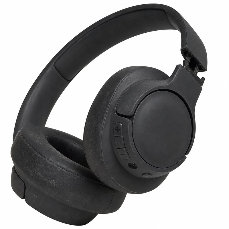 Bluetooth slúchadlá JBL Tune 720BT, čierne, 76-hodinová výdrž batérie, skladacie — na súčiastky / na rozobratie, v takom stave, v akom sú (stav: pozri 2. obrázok)