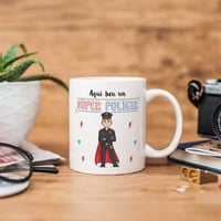 Rendőrségi Szuperhős MUGFFINS Bögre 350 ml - Egyedi Ajándék Rendőröknek 6