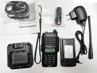 Baofeng UV-9R Plus 8W-os vízálló adóvevő, dupla sávos, FM rádióval és lámpával 5