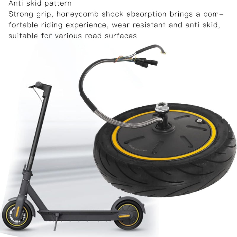 Ninebot MAX G30 350W csúszásmentes gumis hátsókerék-motor
