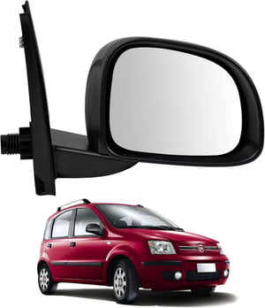 Convitex Oglindă Retrovisoare Electrică Dreapta Fiat Panda 169 - Cu Sticlă Convexă, Partea Pasagerului, Pentru Modelele 2010-2013, OEM 0735531720