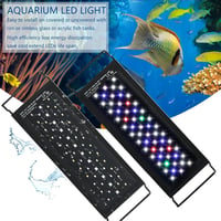 HORXFLIG 14W LED Akvárium Világítás - 30 cm Kihúzható Tartóval, Időzítővel és Állítható Fényerővel, 30-45 cm-es Édesvízi Akváriumokhoz 7