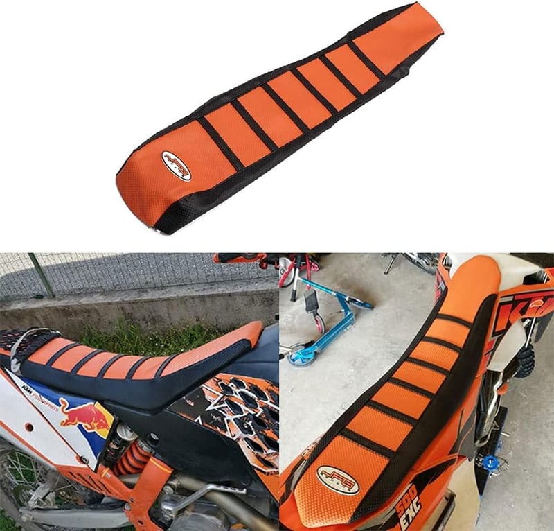 KTM narancs-fekete puha üléshuzat 65-530cc motorokhoz 07-14