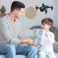 Aenxwa E88 Mini Drón 4K HD Kamerával - Kefe Nélküli Motorral, WiFi FPV, 120° Látószög, Optikai Pozícionálás, Akadályérzékelés, 2 Akkumulátor 7