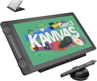 HUION Kamvas 16 Gen 3 Grafikus Rajztábla 15,8" 2.5K QHD Kijelzővel, Tükröződésmentes Üveggel, 99% sRGB, PenTech 4.0, 16384 Nyomásérzékenység 1