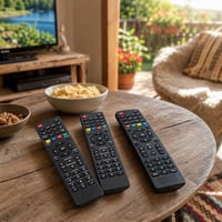 Súprava náhradných ovládačov: 1× univerzálny TV + 1× Tele-System/Fuba + 1× CGV Premio 1