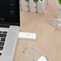RUIZHI fehér csíptethető LED olvasólámpa könyvekhez, 2 fényerőszinttel 5