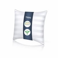 Vankúš TESQ 60x60 cm, mäkká luxusná hotelová kvalita, priedušný a hypoalergénny, pre spánok na boku, chrbte aj bruchu, prateľný — set 1 ks 2
