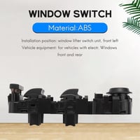 Coairrwy C5 és C8 Fekete Ablakkapcsoló Tükörbehajtással 2