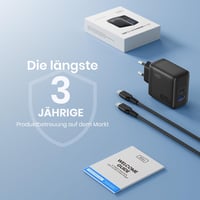 INIU 65W GaN II USB-C gyorstöltő, 2 portos, MacBook, iPhone, Galaxy kompatibilis 7