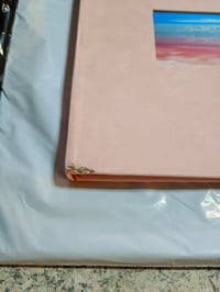 Exacompta Skandi fotóalbum 60 fotóhoz, 30 fehér oldal, 25x25 cm, bársony borítóval, személyre — sérült borító (állapot: lásd a 2. képet) 3