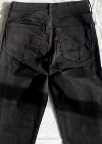 Topshop Unisex Fekete Jeans, UK10 Méret 28/32 Újracsomagolt termék 2