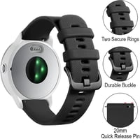 Garmin Vivoactive 3/Venu/Vivomove HR 20mm-es szilikon sportszíj 4