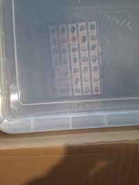 Really Useful Box 64 literes — Az egyik dobozon a fedél kicsit törött a másik dobzon a fedelen van egy nagy (állapot: lásd a 2. képet) 5