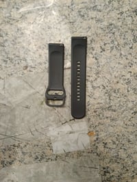 Remienok pre inteligentné hodinky Amazfit Bip 5 (46 mm) – Čierny silikónový náhradný remienok, nastaviteľná pracka, športový remienok pre Amazfit Bip 5 3