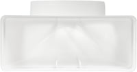 Vent Systems 90 fokos szögletes-kör alakú légcsatorna átalakító, 220x90 mm téglalap alakú csőről Ø150 mm kerek csőre, szellőztető rendszerek 8