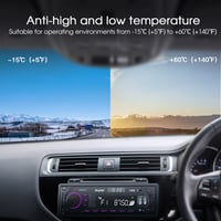Avylet 1 DIN autórádió Bluetooth kihangosítóval, 7 színű FM/AM, 2 USB, AUX, SD 8