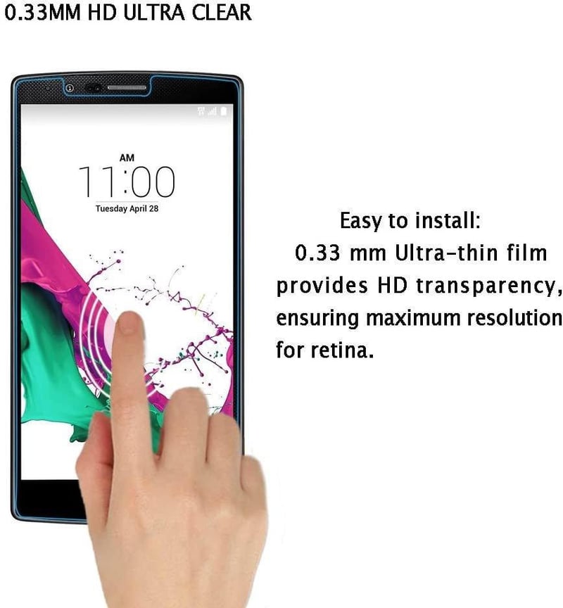 3 db Képernyővédő fólia LG G4