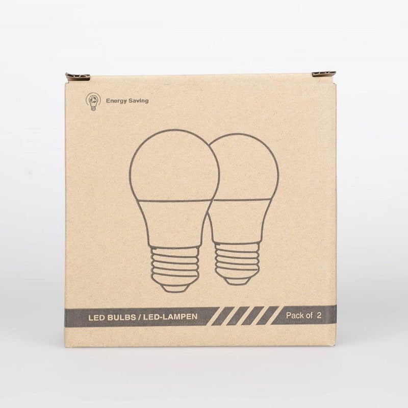UV Fekete Fény Izzó E27 Foglalatba, 2db 7W-os, Bulikhoz