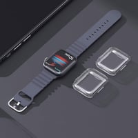 Apple Watch Series 7 képernyővédő fólia - 45mm, HD átlátszó, 3 darabos szett 7