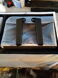 vidaXL Chesterfield klupa od baršuna, tamnosiva, 112x65,5x75 cm – nepotpuno (bez 4 noge; stanje: vidi 2. sliku) 3