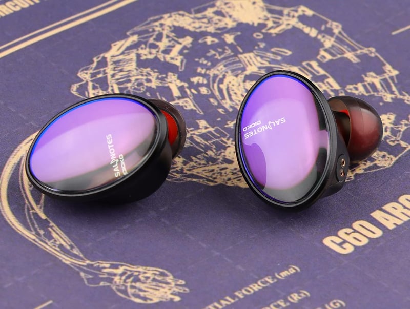 7Hz Salnotes Dioko HiFi fülhallgató - 14,6mm-es síkmembrános, repülőgép-minőségű alumínium házzal