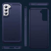Samsung Galaxy S22 Ütésálló Kék Tok - Katonai Védelem 7