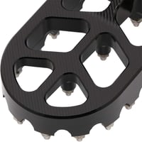 JFG RACING Motoros Lábtartó - CNC Alumínium Széles Pedálok Sur Ron Light Bee és CRF150F/230F Modellekhez, Fekete 5