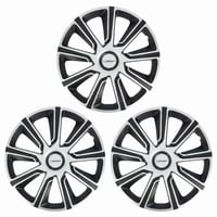 Michelin NVS 49 Dísztárcsa 14 colos króm alumíniumfelni hatású készlet 3 db (1 db hiányzik az eredeti szettből) 1