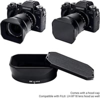 Fujifilm XF18mm F1.4 objektívhez JJC fém napellenző lencsevédővel 6