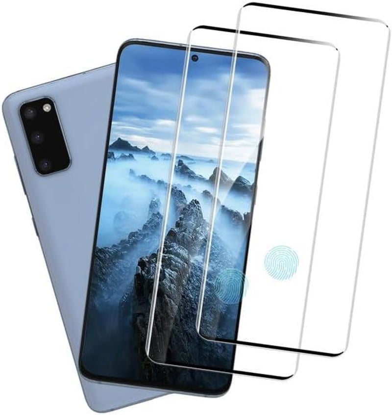 Samsung Galaxy S20 Edzett Üveg Fólia, 2db, 9H Keménységű Képernyővédő