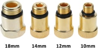 FreeTec Kompresszióméró készlet - M10, M12, M14, M18 menettel, motordiagnosztikához 3