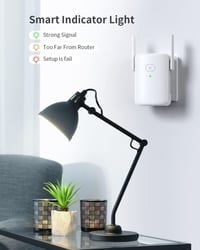 TP-Link 1200 Mbps-os Dual Band WiFi Jelerősítő, Fehér 8