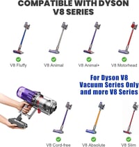 Dyson V8 porszívó 6000mAh-s utángyártott akkumulátor + 2 szűrő 5