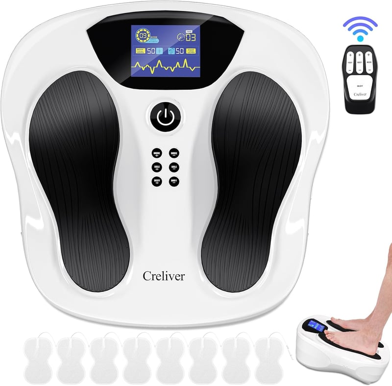 Creliver Medic Pro EMS & TENS Lábkeringés Serkentő - 99 Fokozat, 25 Mód, Neuropátia Ellen