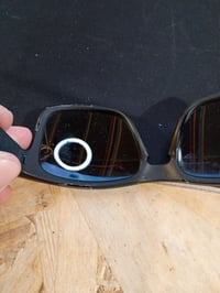 Ochelari de soare Alpina Kosmic - All Black Matt - Protecție UV - Categoria 3 — vopsea exfoliată de pe ochelari (stare: vezi a 2-a imagine) 5