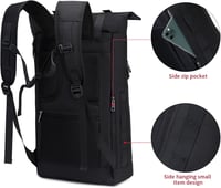 Myhozee Lopásbiztos Vízálló Laptop Hátizsák - Fekete 3