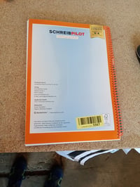 Písanka Schreibathlet Schreibpilot pre ľavákov — na zadnej strane obálky je dlhšie poškodenie (stav: pozri 2. obrázok) 2
