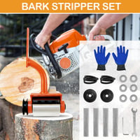 Aisny Fakéreg Hántó Eszköz 6 Pengével - Rönk Hántoló Láncfűrész Adapter Husqvarna és STIHL Modellekhez - Faipari Megmunkáló Tartozék 3