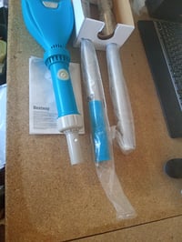 Aspirator pentru piscină cu baterii Bestway AquaTech, 150 cm, turcoaz-gri, recipient de 0,9 litri, pentru curățarea fundului piscinei 2