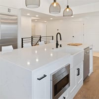 Goldenwarm LSJ12BK Négyzetes Rozsdamentes Acél Fogantyú Konyhai Szekrényekhez és Fiókokhoz - Fekete, 256 mm Lyuktávolság, Modern Dizájn 6