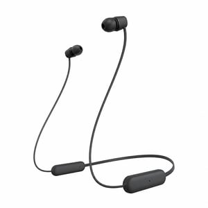 Bezdrôtové Bluetooth slúchadlá Sony WI-C100 so vstavaným mikrofónom — chybné, na náhradné diely: nezapínajú sa (stav: viď 2. obrázok)
